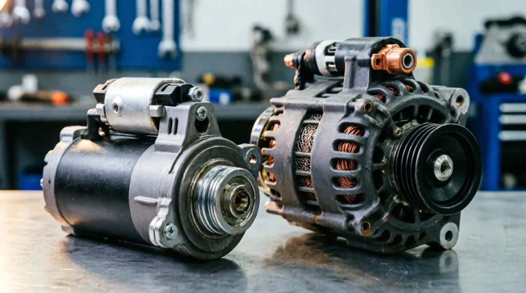 Starter Cranks Engine, Alternator Charges Battery: Key…