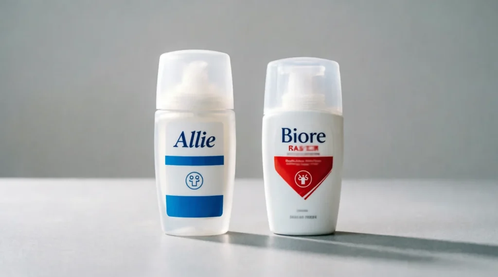 Allie vs Biore Sunscreen: Pick Allie for Water Resistance