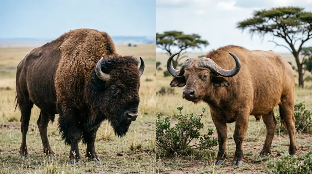 Bison vs Buffalo: The Shoulder Hump Reveals the Truth