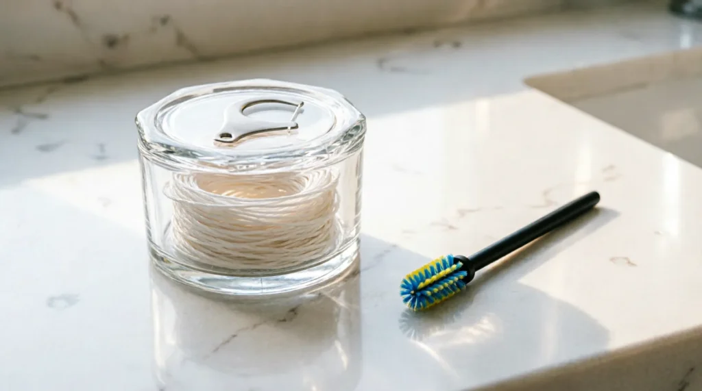 Floss vs Interdental Brush: 40% Missed With Wrong Tool