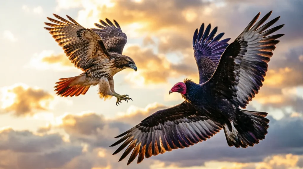 Hawk vs Turkey Vulture: Key Differences in Diet and Flight
